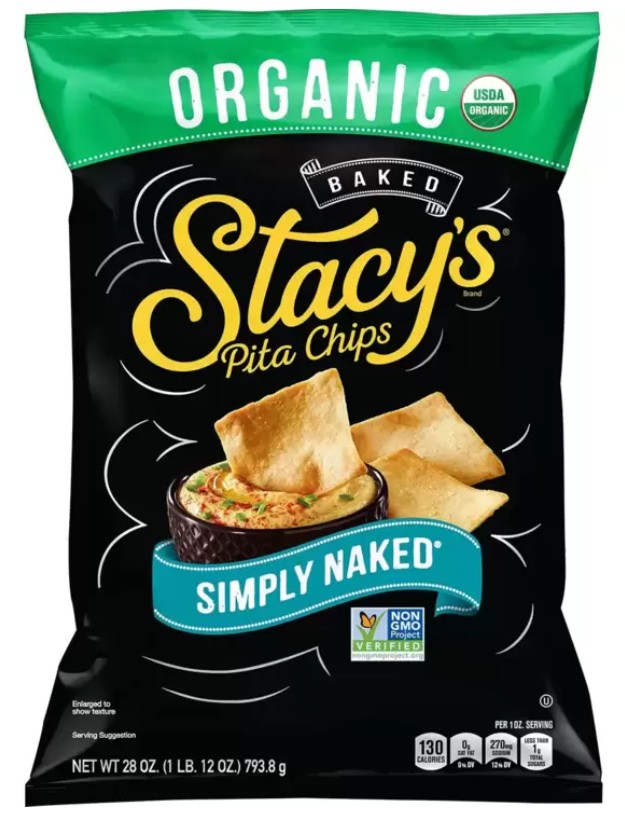 Stacys Simply Naked Organic Pita Chips, 623g